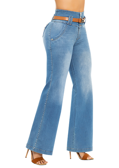 Isla Butt Lifting Latina Style Flared Jean - Jeans 2 Die 4