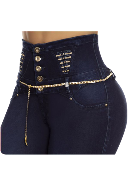 Savoir Latina High Waist Bum Lift Jean - Jeans 2 Die 4