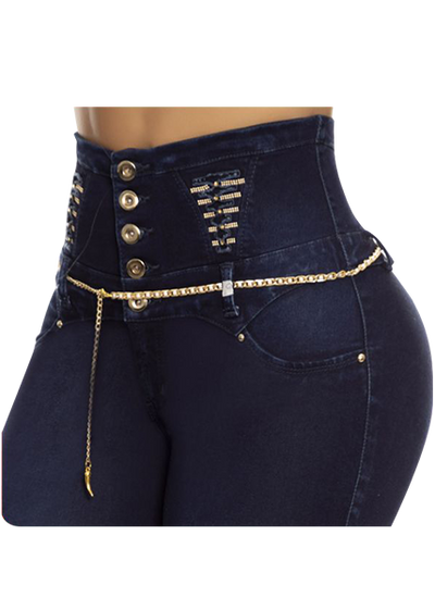 Savoir Latina High Waist Bum Lift Jean - Jeans 2 Die 4