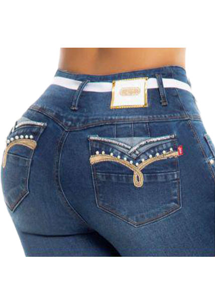 Remi Colombian Booty Shaper Jean - Jeans 2 Die 4