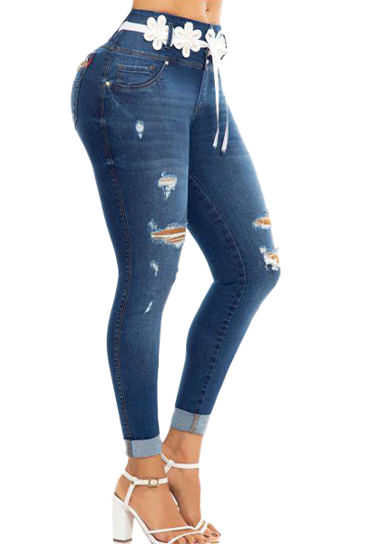 Remi Colombian Booty Shaper Jean - Jeans 2 Die 4