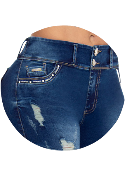 Santorini Denim Short - Jeans 2 Die 4