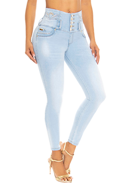 Glammed Up High Waist Jean - Jeans 2 Die 4