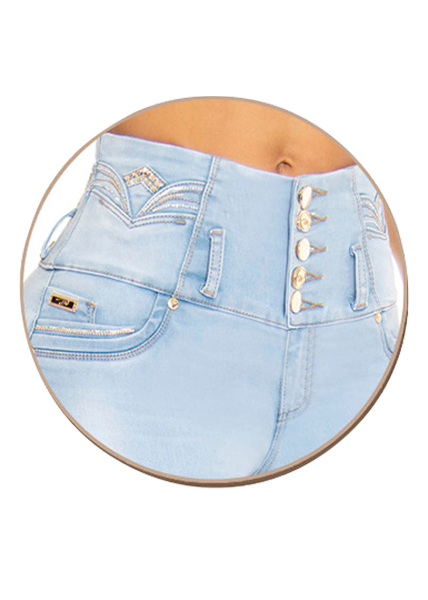 Glammed Up High Waist Jean - Jeans 2 Die 4