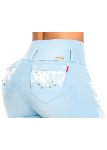 Blue Hawaii Short - Jeans 2 Die 4
