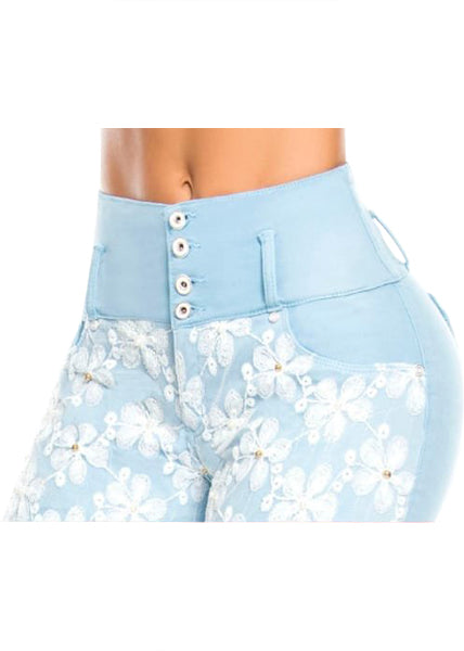Blue Hawaii Short - Jeans 2 Die 4