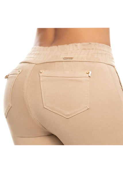 Latte Cargo Shaper Jean - Jeans 2 Die 4